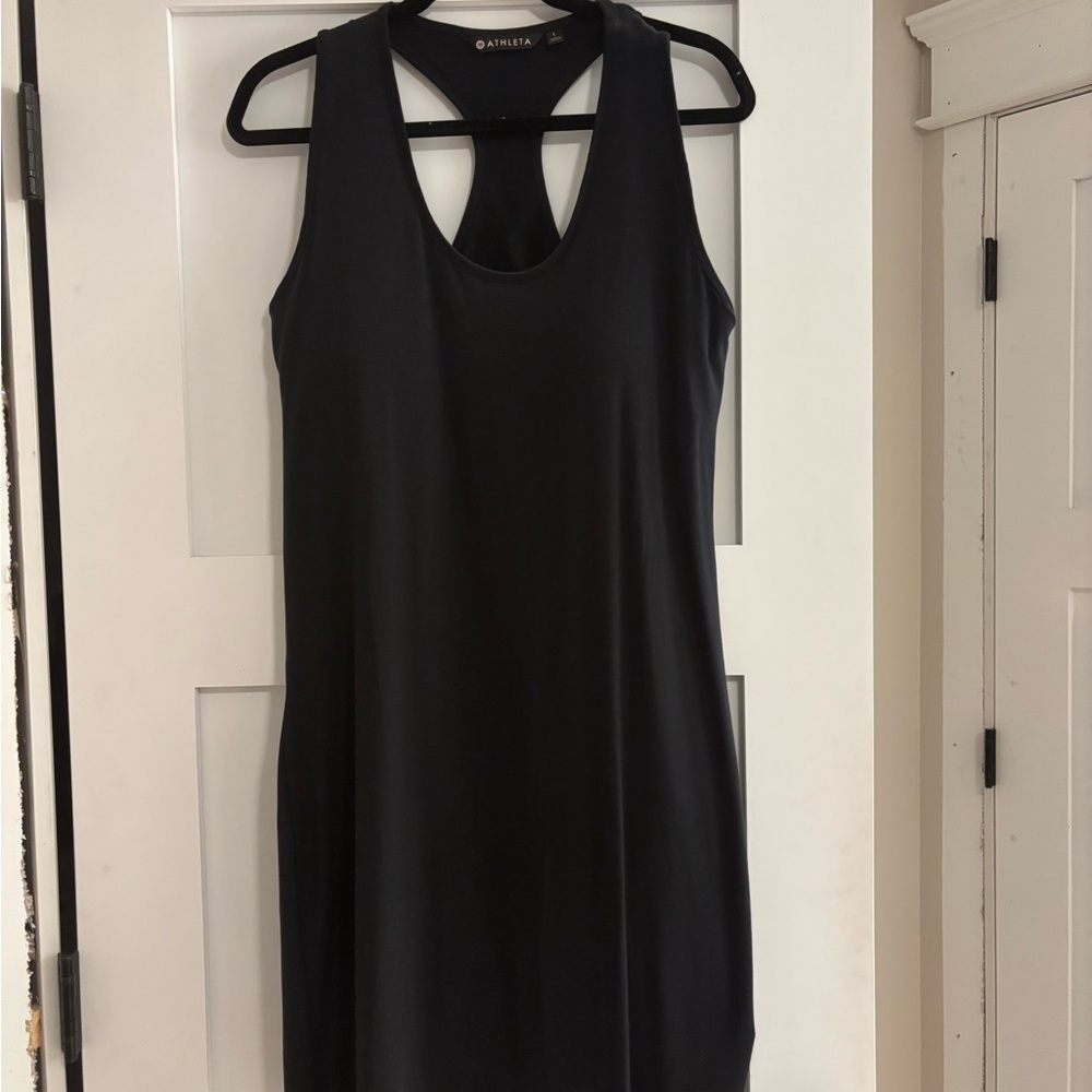 Athleta Black Backless Women's Dress